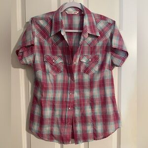 Cumberland Outfitters Women’s Western Shirt Size M